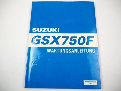 Suzuki gsx 750f - ak11, workshop