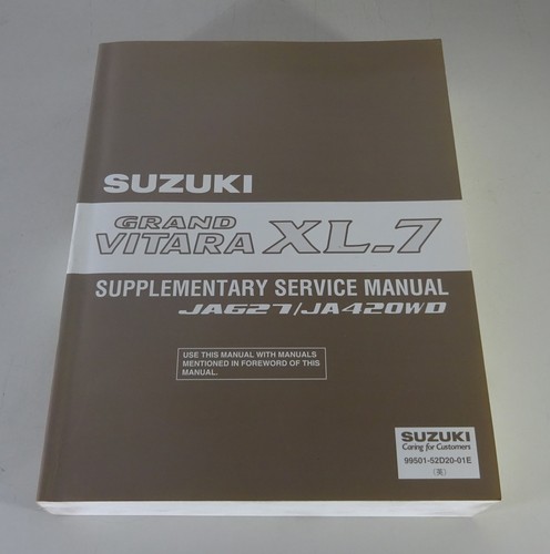 Service manual supplementary - service,