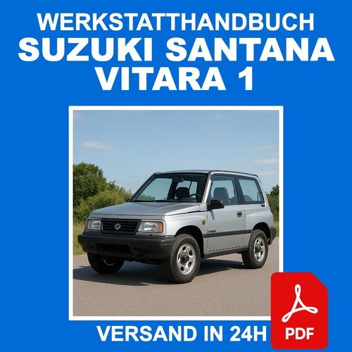 Workshop manual suzuki - manual, santana