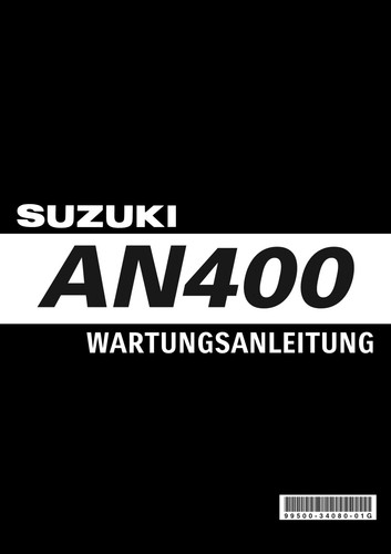 Suzuki an400 burgman - an400,