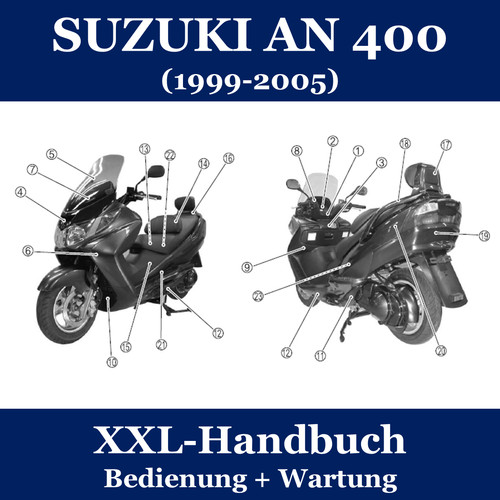 Suzuki 400 xxl handbuch - suzuki,