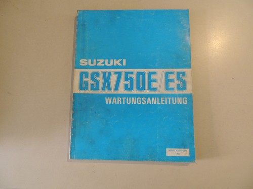 Werkstatthandbuch suzuki gsx - werkstatthandbuch,