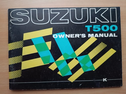 Suzuki t500 titanium original - suzuki,