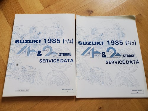 Original 1985 suzuki - "suzuki, 4