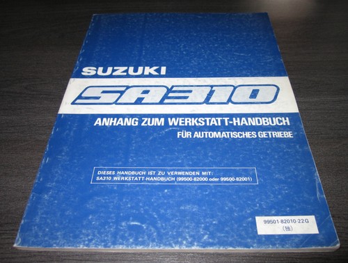 Werkstatthandbuch suzuki swift - suzuki,