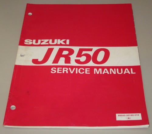Werkstatthandbuch suzuki 50 - werkstatthandbuch, jr