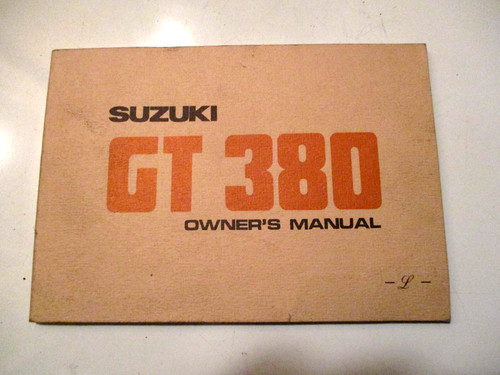 Suzuki gt380l 1973 - 1973/1974, owners