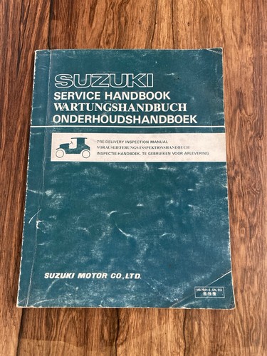 Suzuki inspection manual - suzuki, pre
