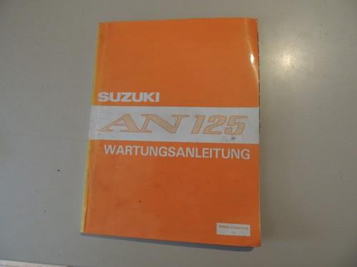 1995 suzuki 125 werkstatt - suzuki, an