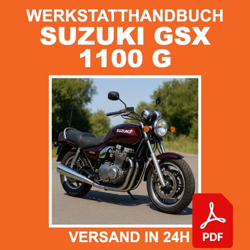 Workshop manual suzuki - suzuki, gsx