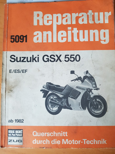 Suzuki werkstatthandbuch gsx - suzuki,