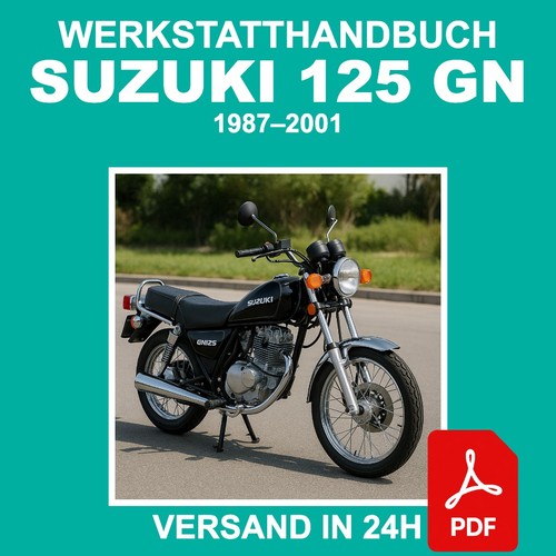 Workshop manual suzuki 125 - workshop,