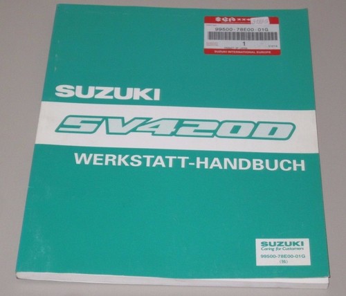 Werkstatthandbuch suzuki - werkstatthandbuch,