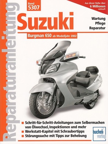 Suzuki burgman 650 - suzuki, (roller)