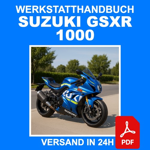 Workshop manual suzuki - manual, gsxr