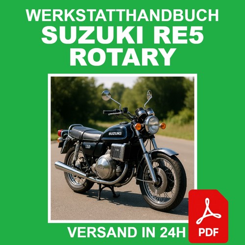 Workshop manual suzuki re5 - manual,